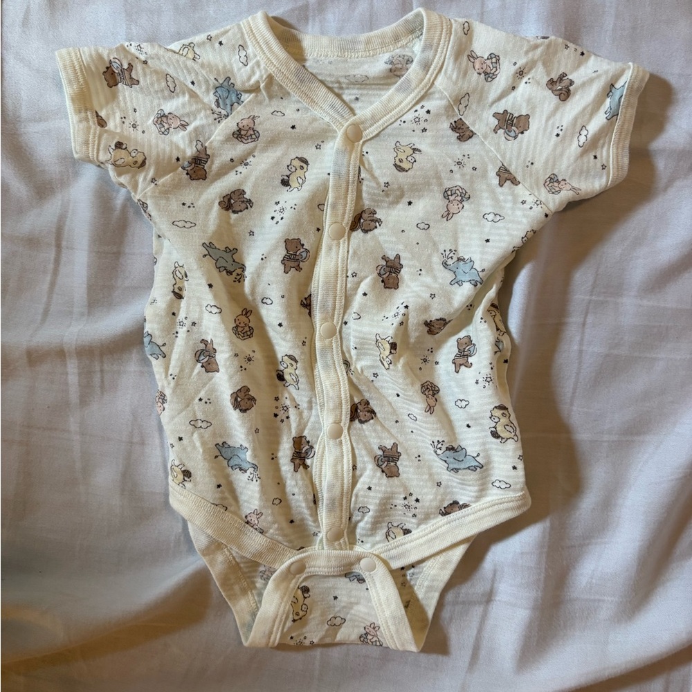 Adorable Animal Print Kids One Piece